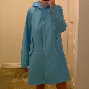 Baby Blue Herschel Waterproof Raincoat
